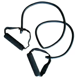 Эспандер на растяжение "Эконом" B24109 1 латексный жгут пластиковые ручки-покрыты неопреном