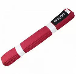 Пояс для единоборств 2.8 м BoyBo Sport красный