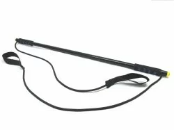 Эспандер-палка гимнаст. 100см с неопреновыми накладками метал.