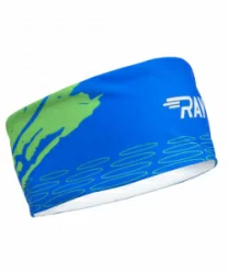 Повязка трикотажная принт Ray синий/зеленый M