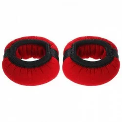 Утяжелители 0.1 кг х 2 шт Indigo Браслет неопрен, дробь, красный