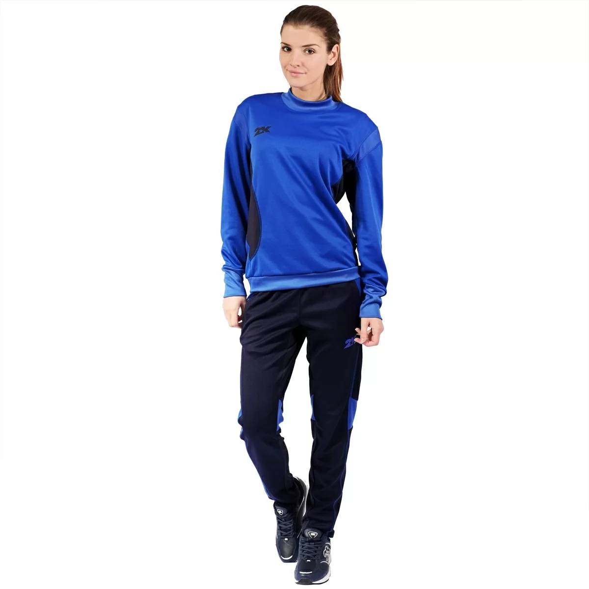  Брюки тренировочные 2K Sport Vettore navy/royal по низким ценам в Томске и Северске