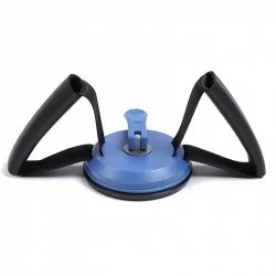 Упоры многофункциональные для фитнеса B32183 с присоской синий