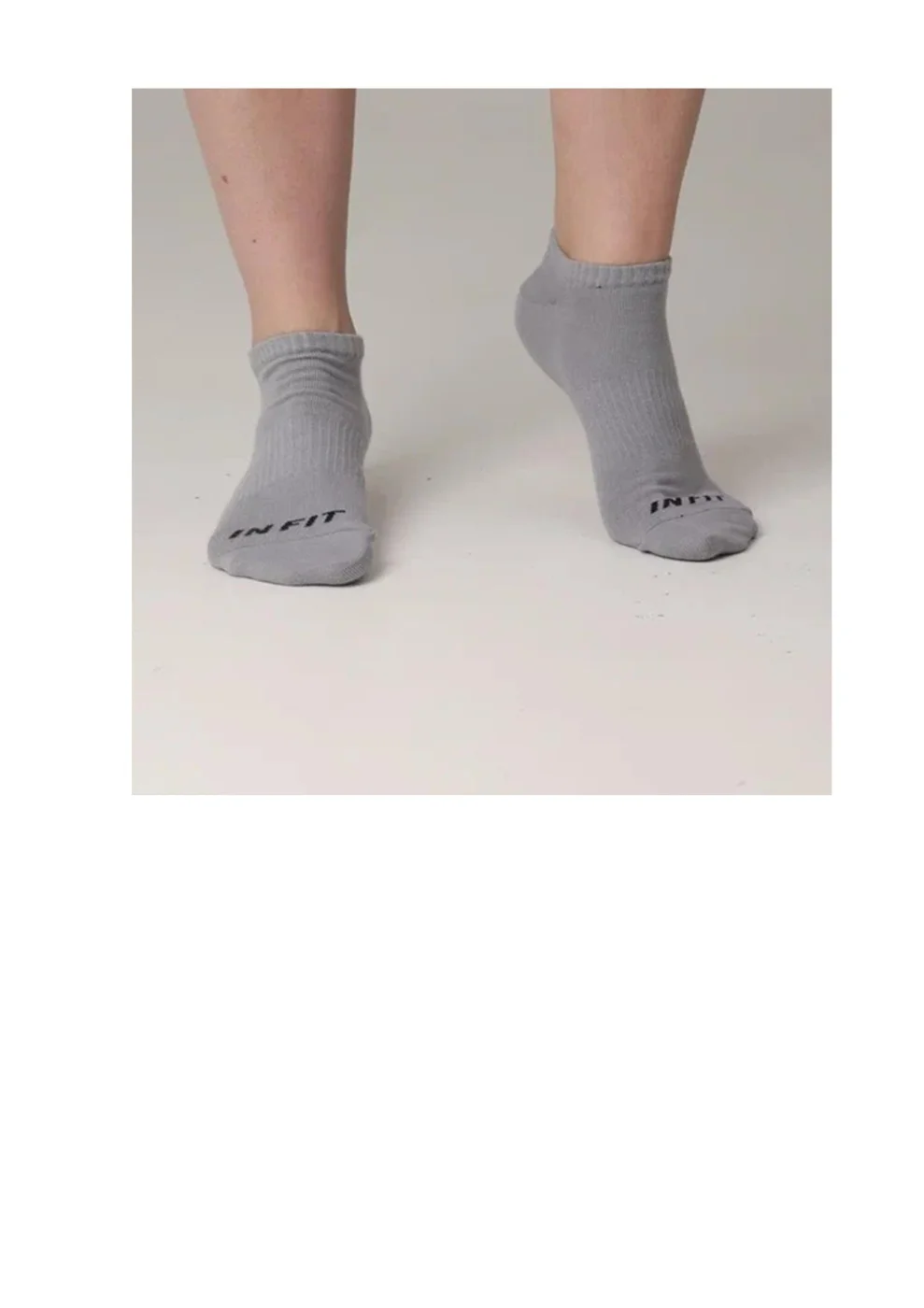  Носки In Fit низкие с язычком серый по низким ценам в Томске и Северске