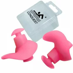 Беруши для плавания C33554-2 силиконовые в боксе розовые