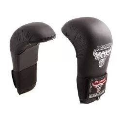 Перчатки спарринговые Roomaif RKM-260 ПУ черный