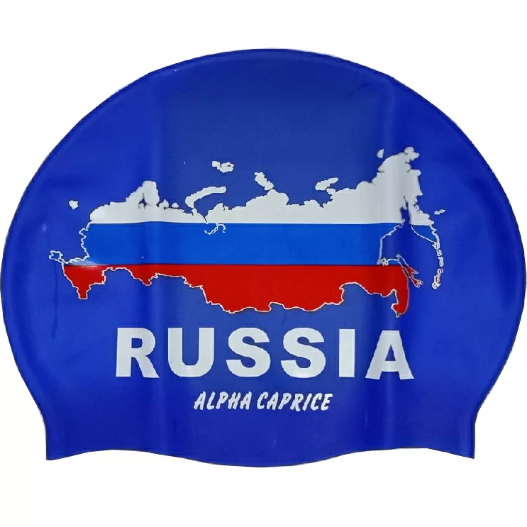  Шапочка для плавания Alpha Caprice CF-1 blue по низким ценам в Томске и Северске