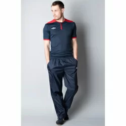 Брюки ветрозащитные Umbro Uniform Training Shower Pants т.син/бел/бел