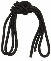 Скакалка гимнастическая утяж. Indigo 3 м 180 г черная