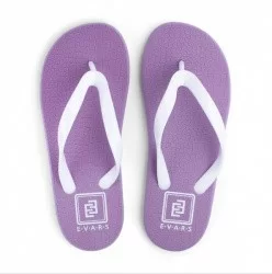 Сланцы Evars Simple Snake Skin LOGO женские лиловый