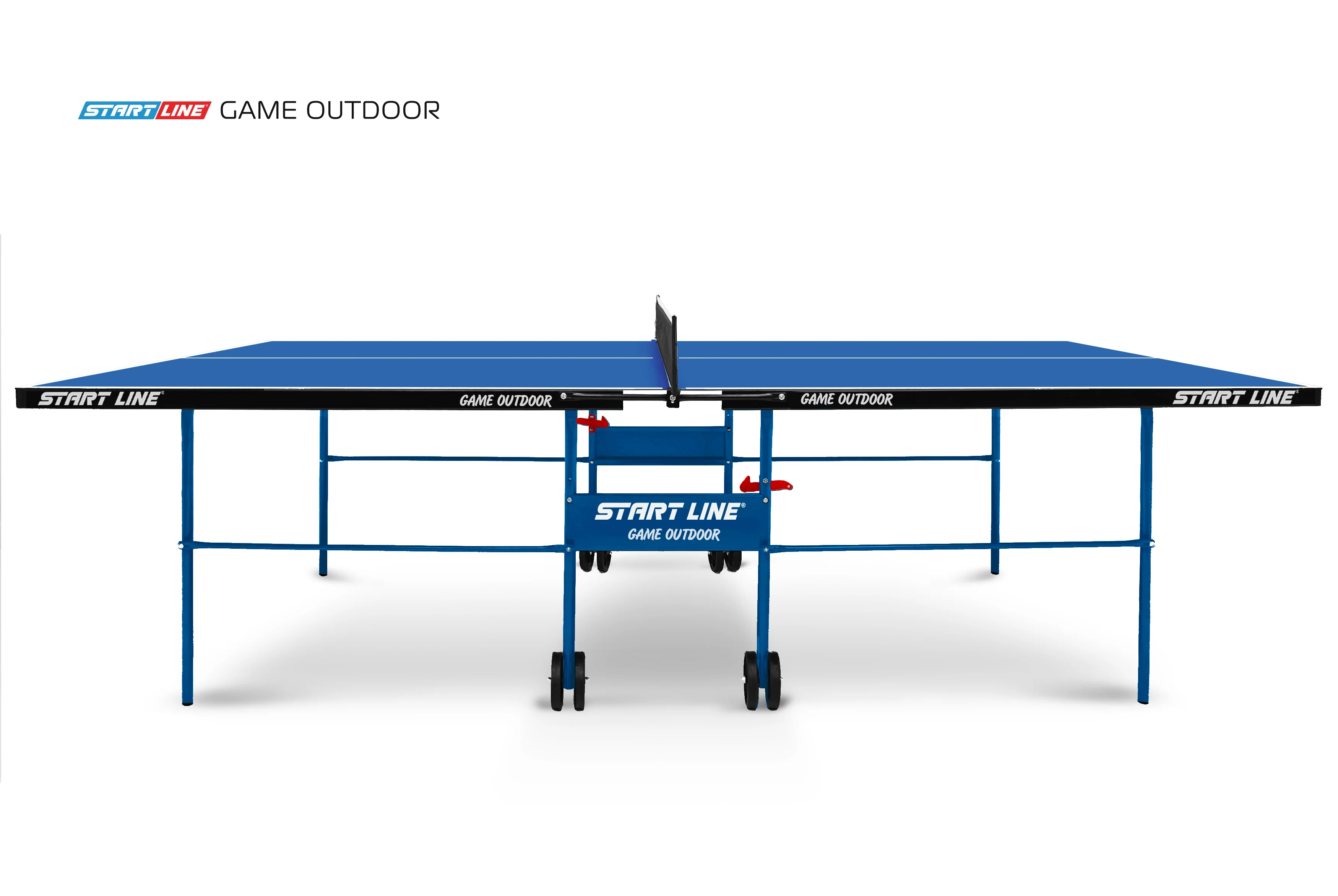 Стол теннисный Game 6 Всепогодный с сеткой Синий по низким ценам в Томске и Северске
