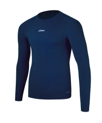 Футболка компрессионная с длинным рукавом JOGEL CAMP PerFormDRY Baselayer LS Tee, темно-синий
