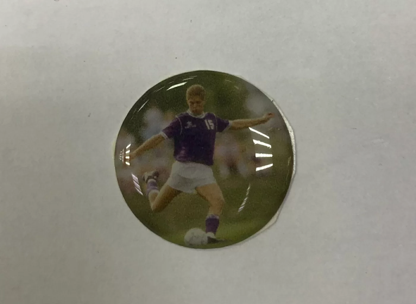  Вставка для медалей заливная 25мм D1 футбол1 по низким ценам в Томске и Северске