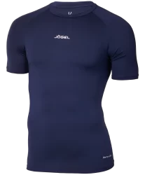 Футболка компрессионная с коротким рукавом JOGEL CAMP PerFormDRY Top SS, темно-синий