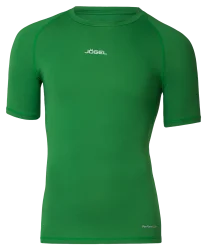 Футболка компрессионная с коротким рукавом JOGEL CAMP PerFormDRY Baselayer SS Tee, зеленый