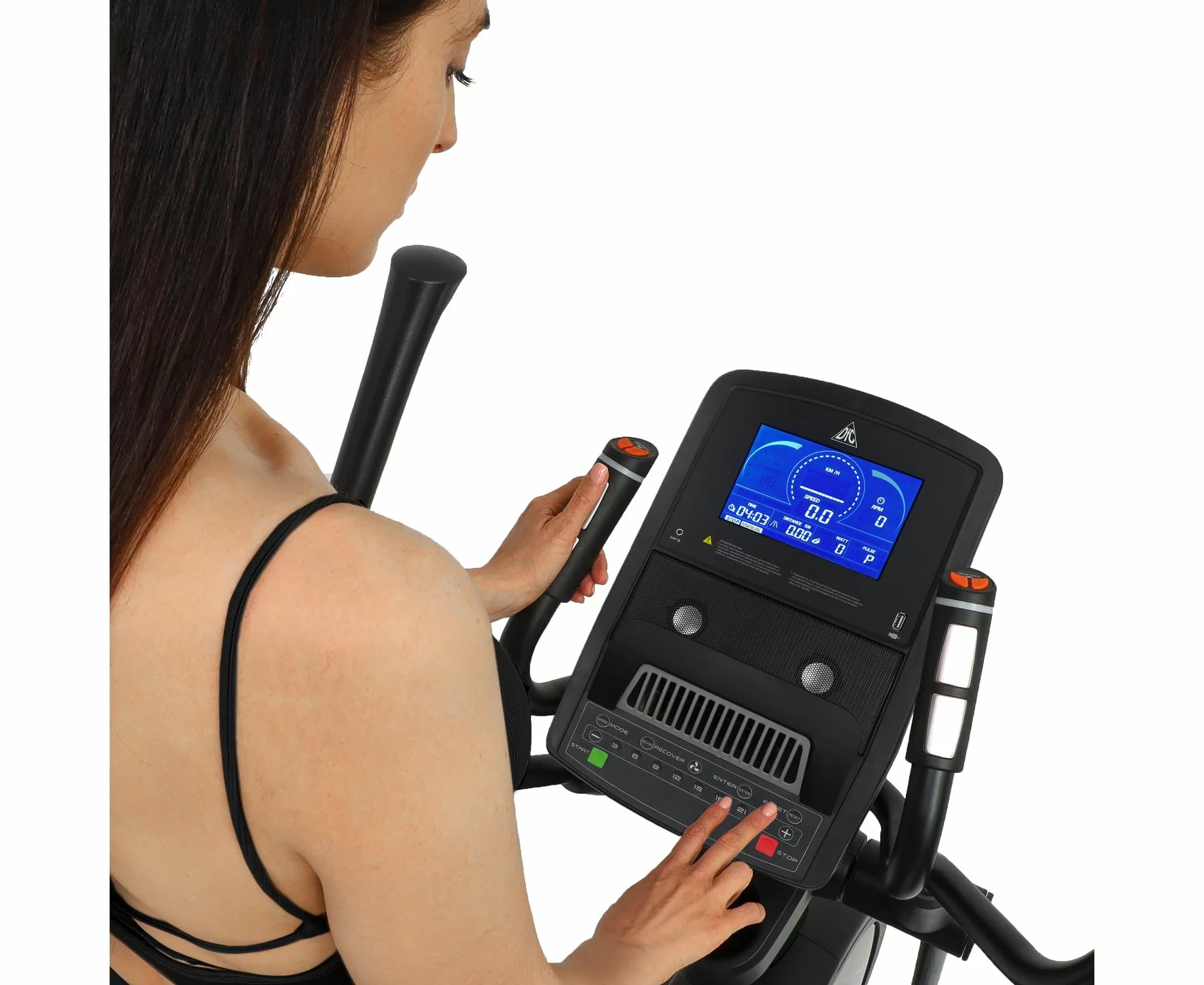  Эллиптический тренажер DFC E5800P магн.эл.привод по низким ценам в Томске и Северске