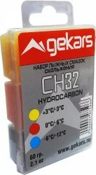 Набор парафинов Gekars Pro Hydrocarbon CH32 (+3 -3С; 0 -6; -6 -12С) в пласт.коробке