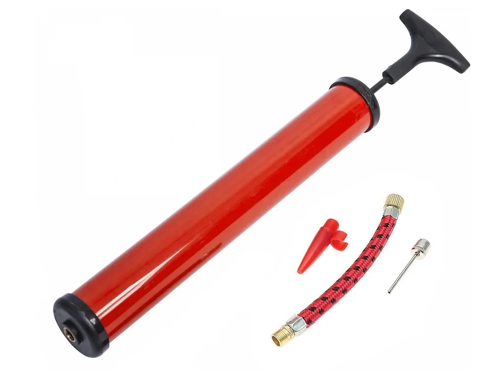  Насос SG806-12" ручной для мячей красный по низким ценам в Томске и Северске