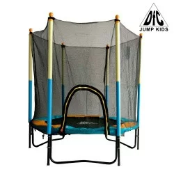Батут DFC JUMP KIDS 60" желт/син, сетка (150см) 60INCH-JD-BY