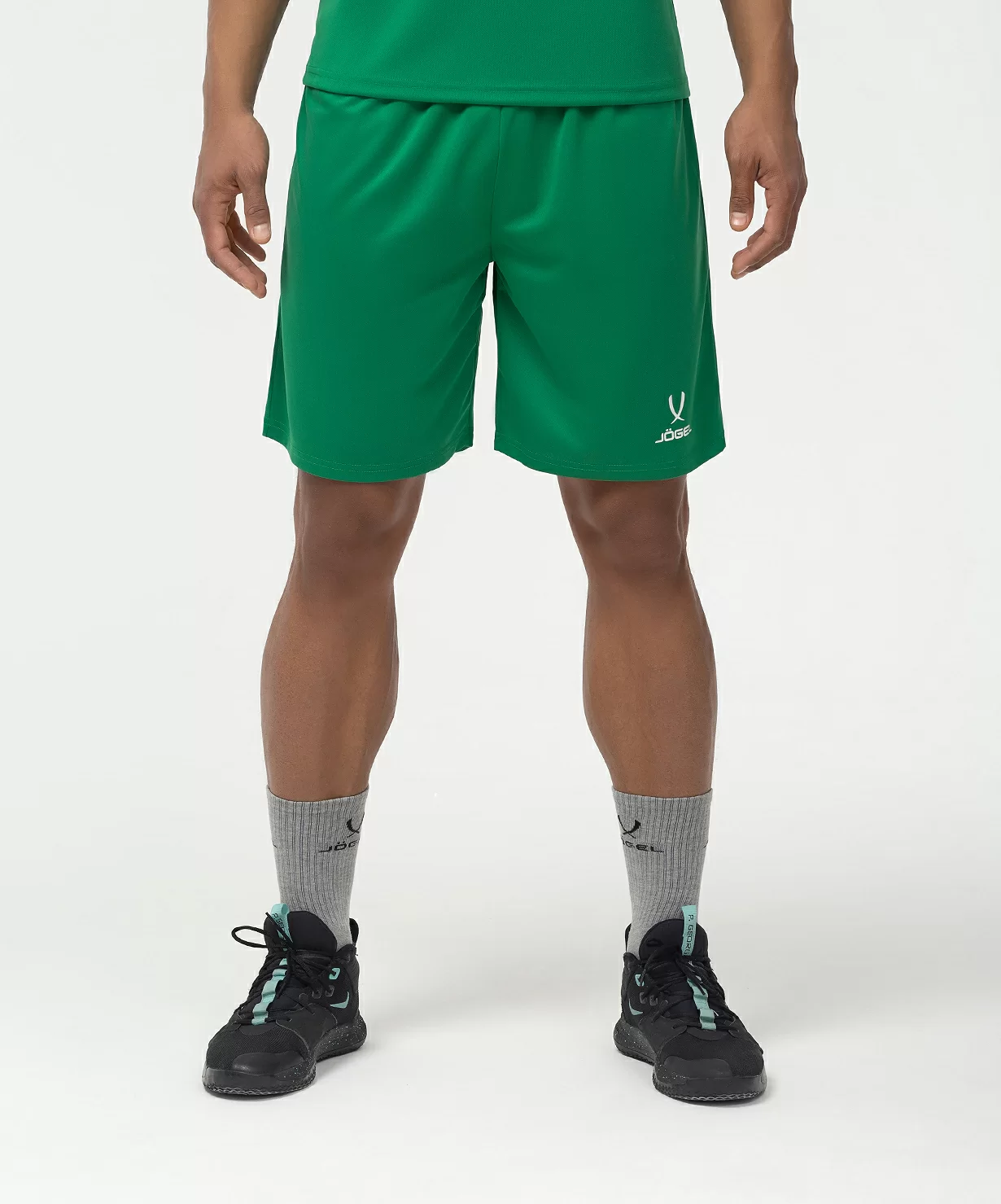  Шорты баскетбольные JOGEL CAMP Basic, зеленый по низким ценам в Томске и Северске