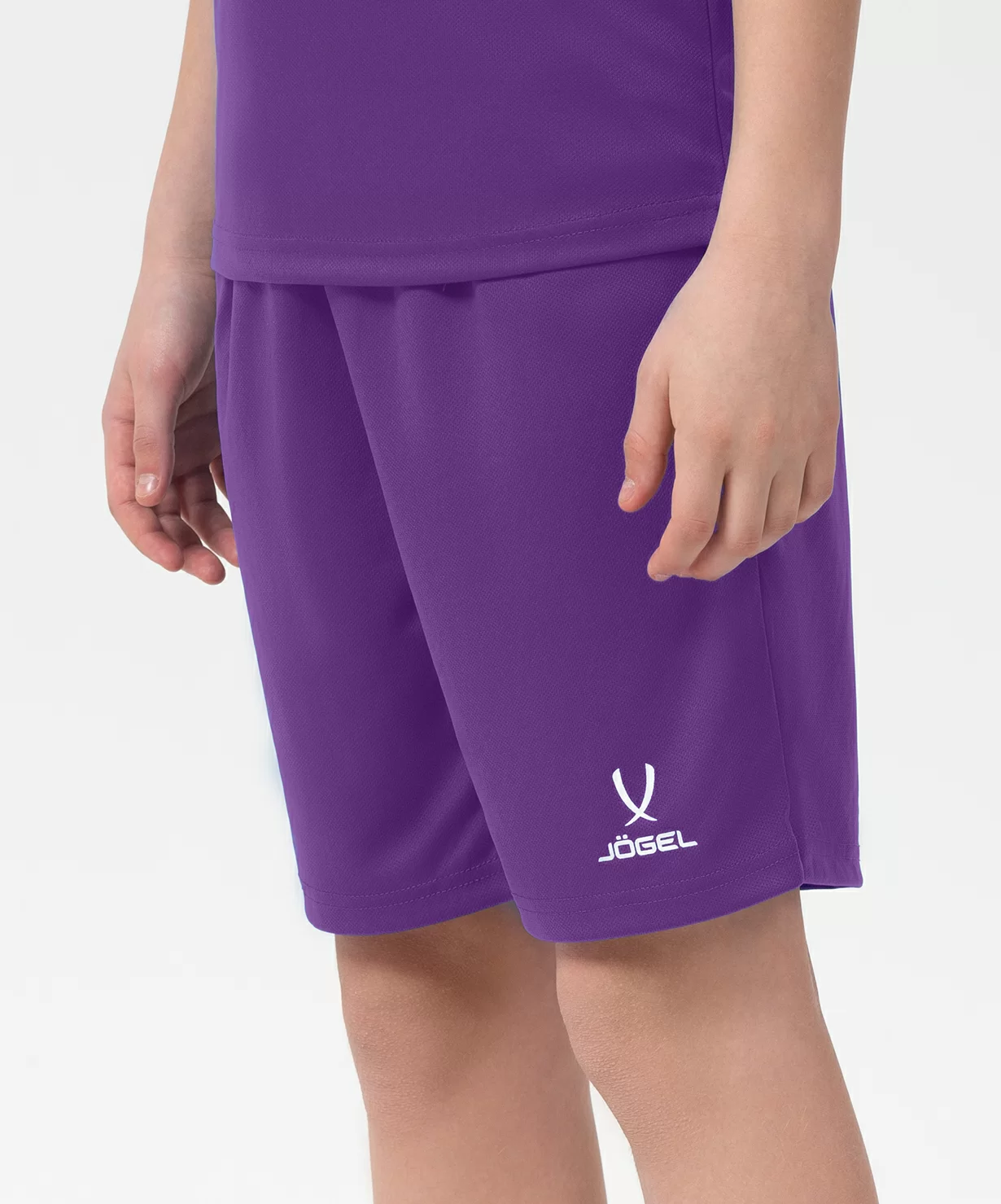  Шорты баскетбольные JOGEL CAMP Basic, фиолетовый, детский по низким ценам в Томске и Северске