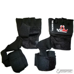 Бинт боксерский 2 м Danrho гелевый черный S/M