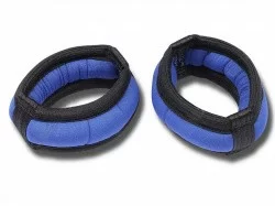 Утяжелители 0.3 кг х 2 шт Indigo Браслет неопрен, дробь, синий