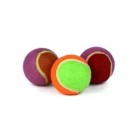 Мяч для тенниса Tiger цветной в пакете 1шт 1/3