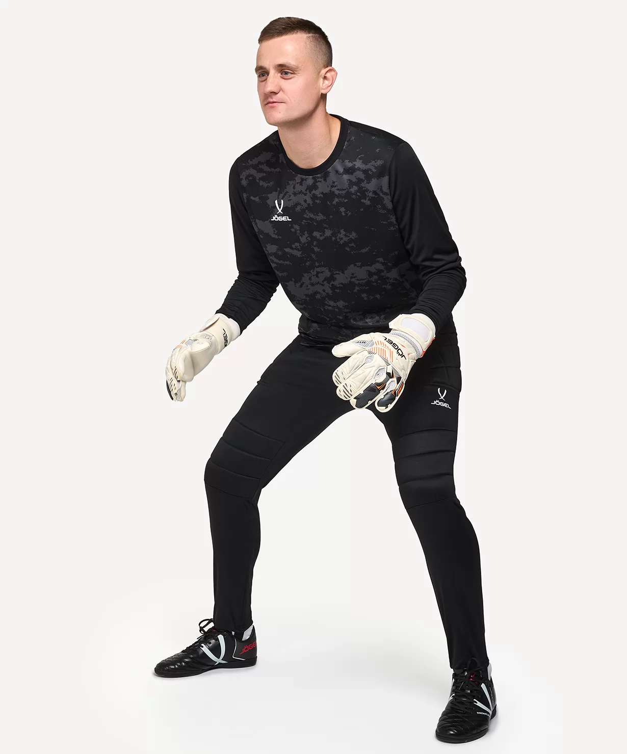  Свитер вратарский JOGEL DIVISION PerFormDRY GK Splash, черный по низким ценам в Томске и Северске