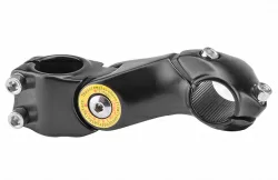 Вынос руля DTS-266 для безрезьбовой рул.колонки 1-1/8" руль 25.4мм алюминиевый регул. черный