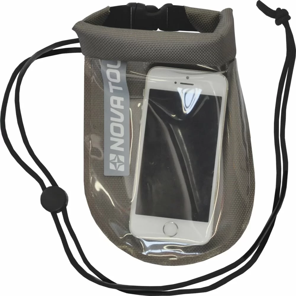  Гермоупаковка для смартфона Novatour Лайтпак 10*18 серый по низким ценам в Томске и Северске