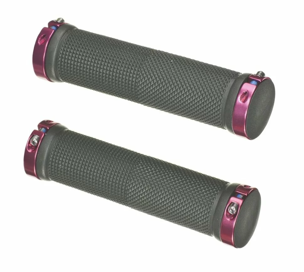  Грипсы XH-G59BL 130 мм чёрные, красные кольца по низким ценам в Томске и Северске