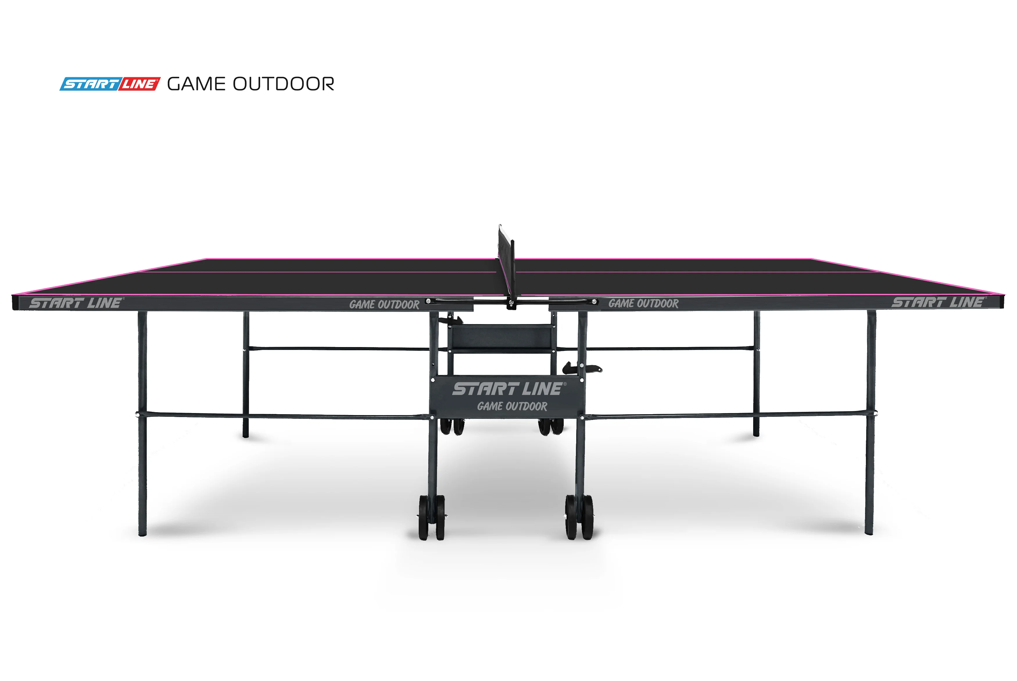  Стол теннисный Game 6 Всепогодный с сеткой Black по низким ценам в Томске и Северске