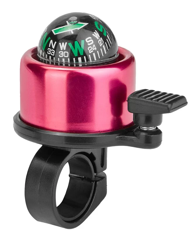  Звонок 14A-10 "Компас" алюминий/пластик чёрно-пурпурный по низким ценам в Томске и Северске