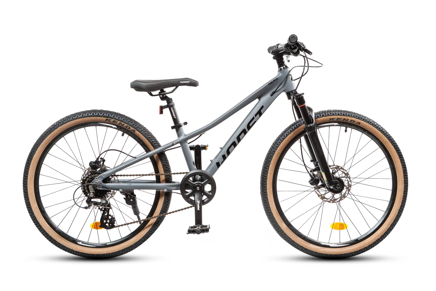  Велосипед подростковый HORST Nero 2025 Серый по низким ценам в Томске и Северске