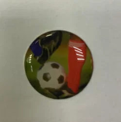 Вставка для медалей заливная 25мм D1 футбол3