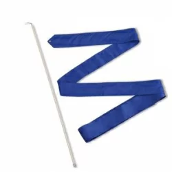 Лента для художественной гимнастики с палочкой 4 м 50 см васильковый