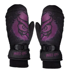 Варежки White Owl Pro mitt WMNS W113441 черный c пурпурным