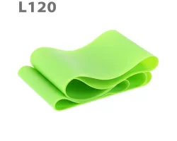 Эспандер ТПЕ лента для аэробики 120см х 15см х 0,45мм MTPL-120-45 зеленый