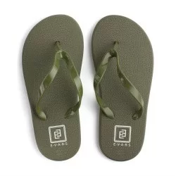 Сланцы Evars Simple Snake Skin LOGO мужские оливковый