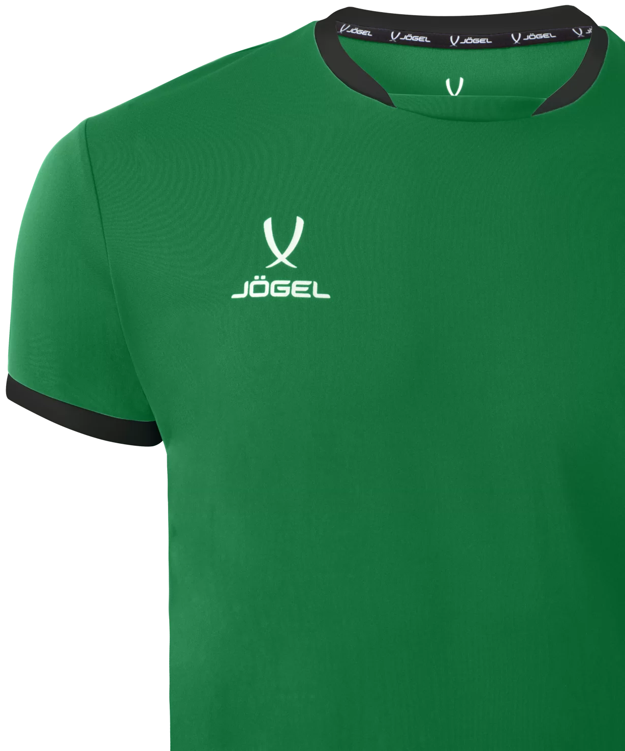  Футболка волейбольная JOGEL CAMP, зеленый, детский по низким ценам в Томске и Северске