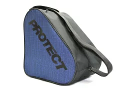 Сумка для коньков Protect 32x32x18см малая синий