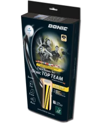 Набор для настольного тенниса Donic Top Team 500 (1 ракетка + 4 мяча + чехол)