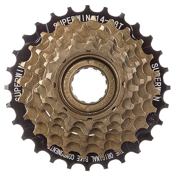  Трещотка  KFW-664 6SP 14-16-18-21-24-28T 14-24T  коричн. по низким ценам в Томске и Северске