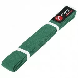 Пояс для единоборств 2.4 м Rusco Sport зеленый