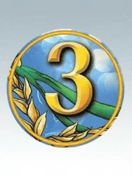 Вставка для медалей заливная 25мм D1 3место