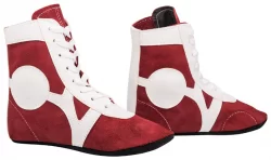 Самбовки Rusco Sport замшевые красные