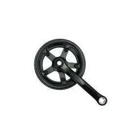 Шатуны Hengchi 170мм QB-3113 под квадрат 36 зуб с защитой чёрные