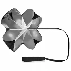 Парашют для бега E33533 КР1 151х150 см на карабине