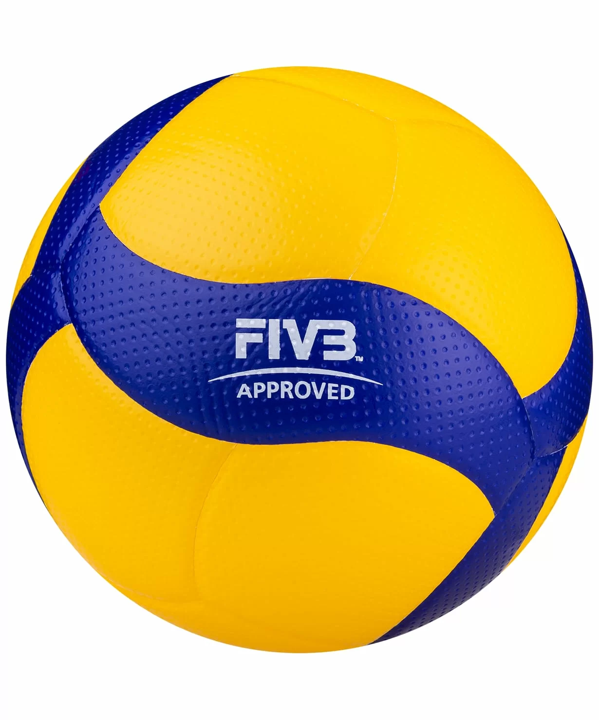  Мяч волейбольный Mikasa V300W FIVB Appr синт.кожа клееный желто-синий по низким ценам в Томске и Северске